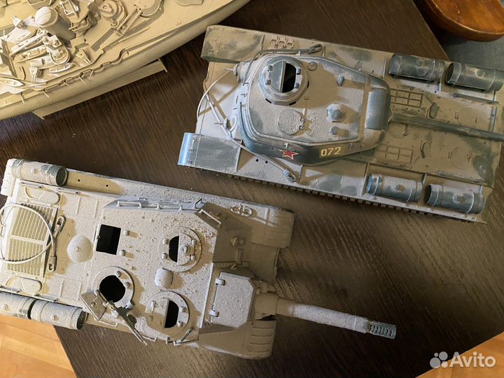 Самолеты, танки модели клеенные СССР