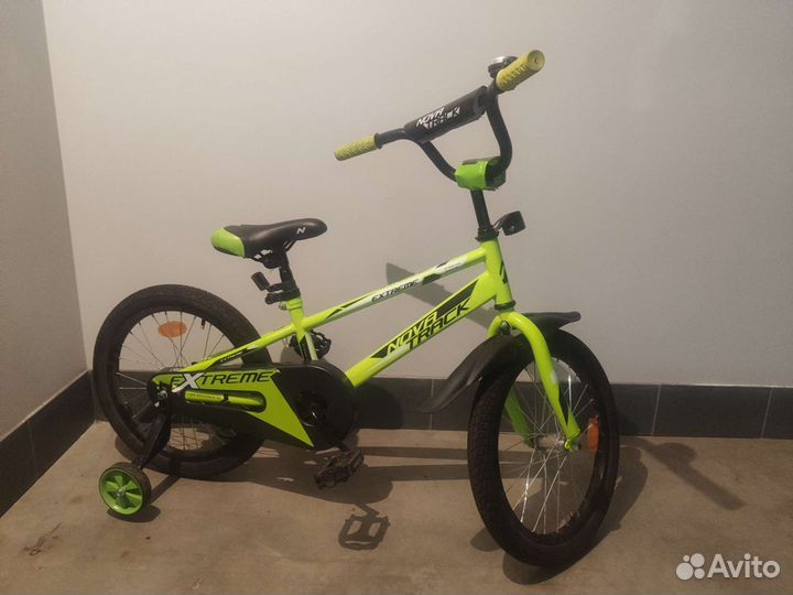 Детский велосипед novatrack extreme 18