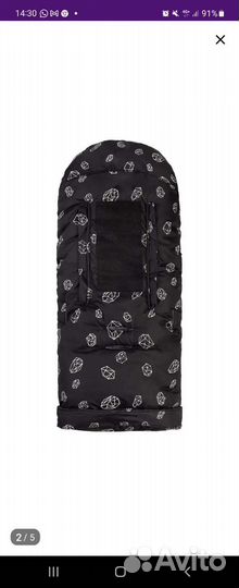 Зимний конверт в коляску leokid