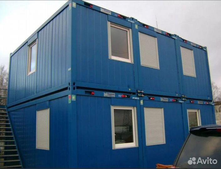 Модульное здание штаб для строительного персонала