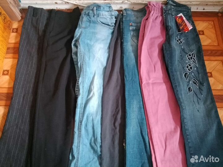 Большой пакет одежды для девочки 164 рост