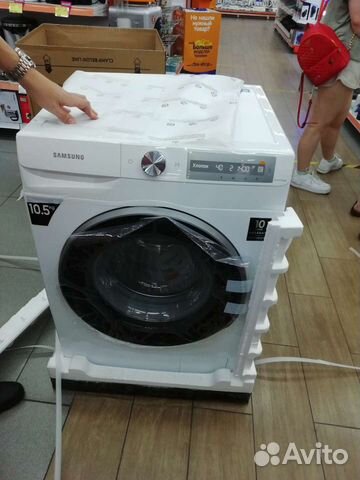 Новая стиральная машина Samsung WW10T634CLH/LP