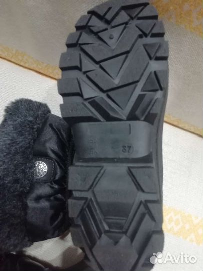 Утепленные Резиновые сапожки 37р