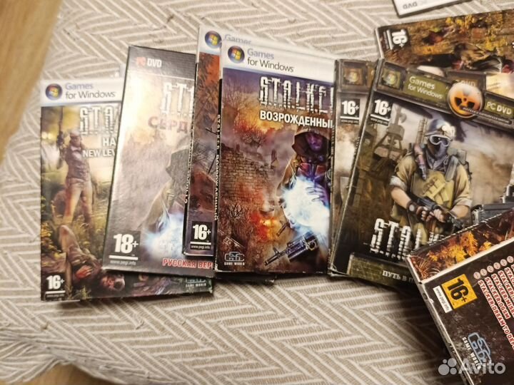 DVD диски по S.T.A.L.K.E.R