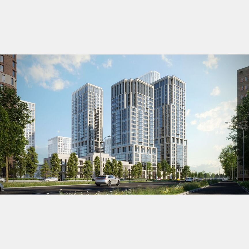 2-к. квартира, 144,4 м², 1/24 эт.