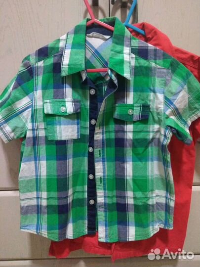 Рубашки на мальчика 116