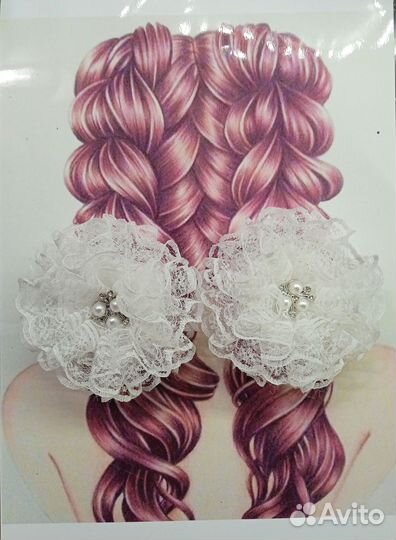 Школьные бантики ручной работы