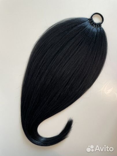 Афрохвост черный на резинке