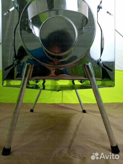 Печь походная Средняя на 30 л. c 3Д экранами