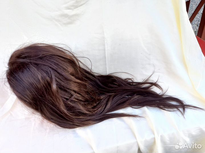 Голова манекен натуральные волосы