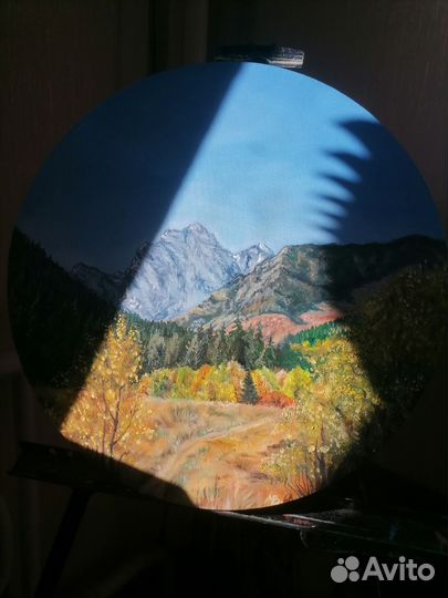 Картина маслом Домбай Ульген