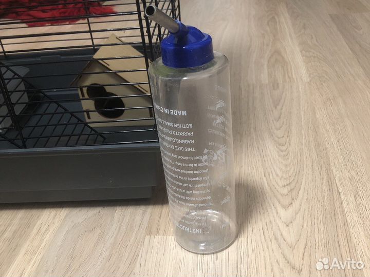 Клетка для грызунов Поилка домики Колесо в подарок