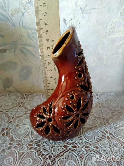 Ваза для цветов керамика