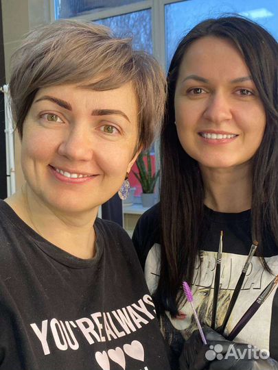 Ламинирование ресниц, окрашивание бровей,ду бровей