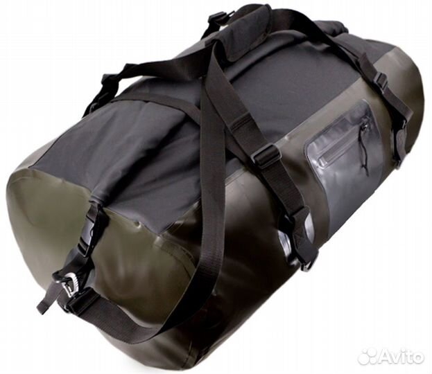 Гермосумка с клапаном Ranger 140 л. (хаки/черный)