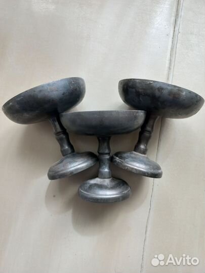 Креманка мороженица мельхиор