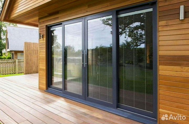 Алюминиевые окна в дом рассрочка