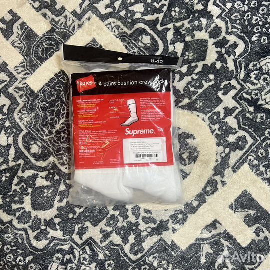 Носки supreme hanes