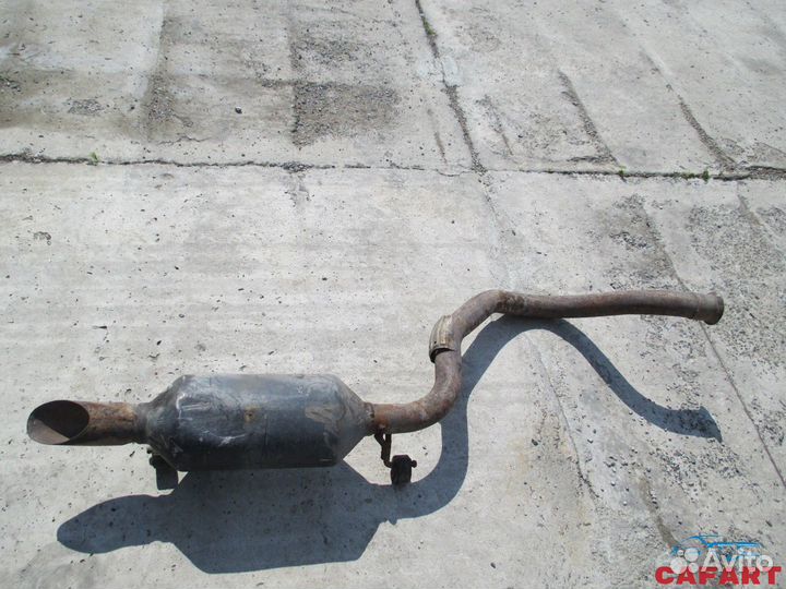 Глушитель toyota land cruiser UZJ200 2uzfe