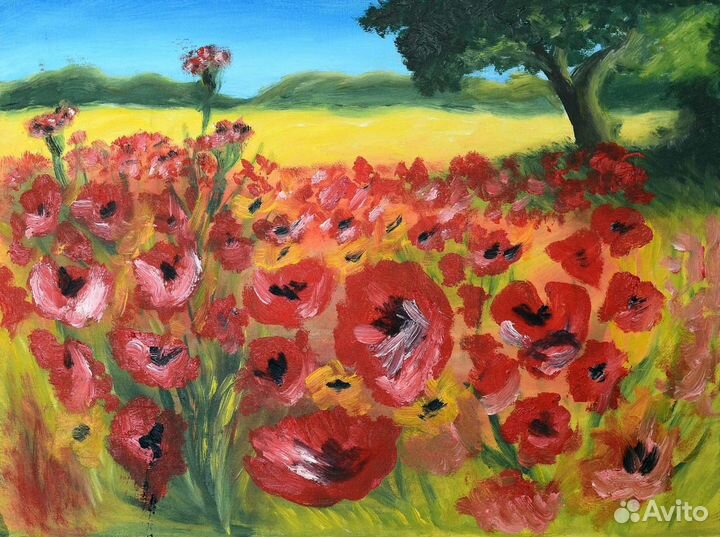 Картина маслом на холсте