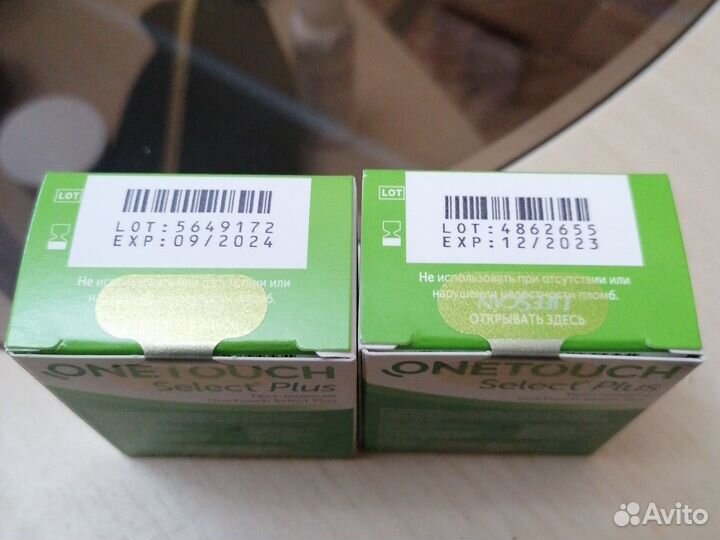Тест полоски one touch select plus