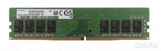 Оперативная память Samsung (M378A1K43EB2-CVF) 8 гб