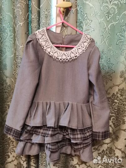 Школьная форма серая