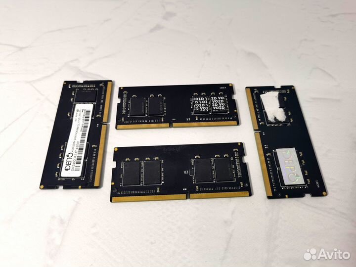 RAM SO dimm depo 4гб DDR4 2400мгц C