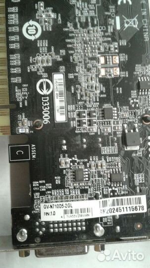 Видеокарта gigabyte GV-N710D5-2GL