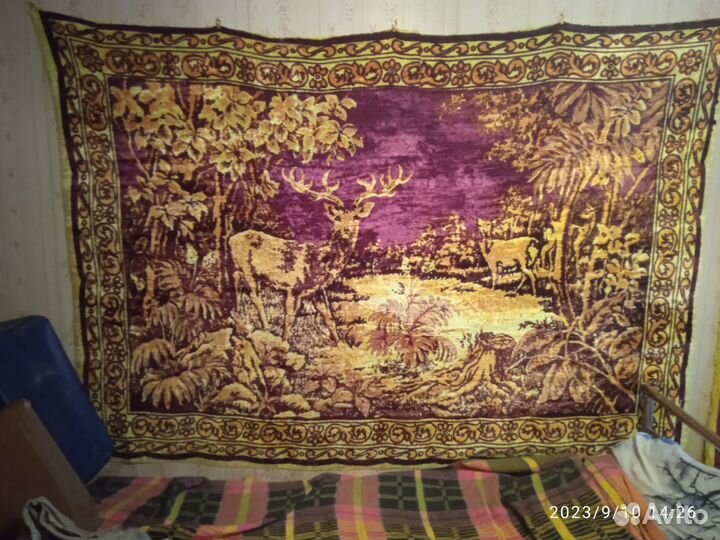 Ковёр СССР Олени 2 шт