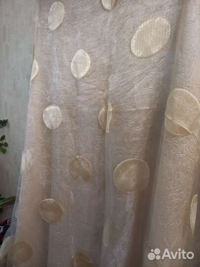 Шторы с занавеской 2шт
