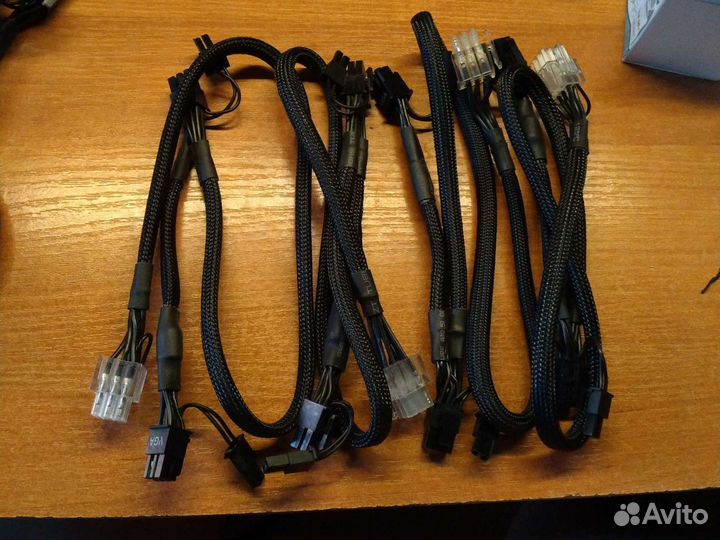 Кабель 9pin на 6+2pin