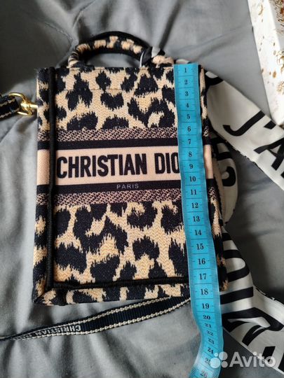 Сумочка под dior, мини, текстиль