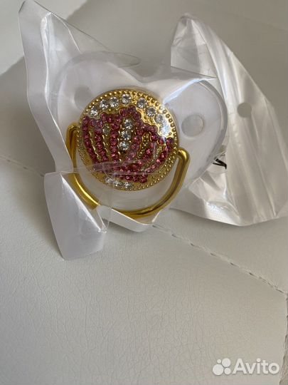 Соски пустышки со стразами