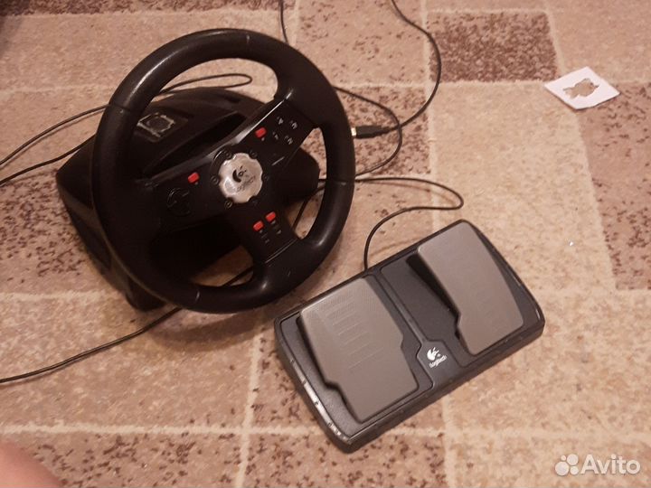 Руль logitech Formula Vibration Feedback Wheel