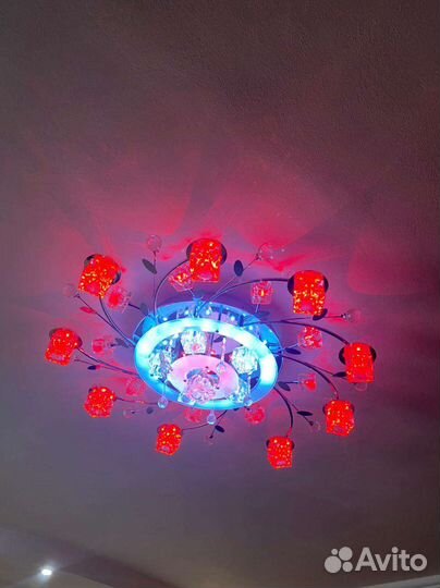 Люстра с пультом