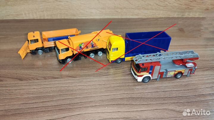 Модели грузовиков Siku 1:87