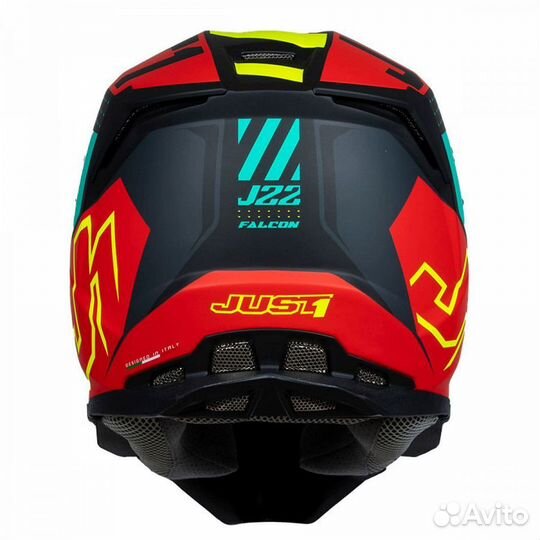 Мотошлем кроссовый just1 J22 F falcon L