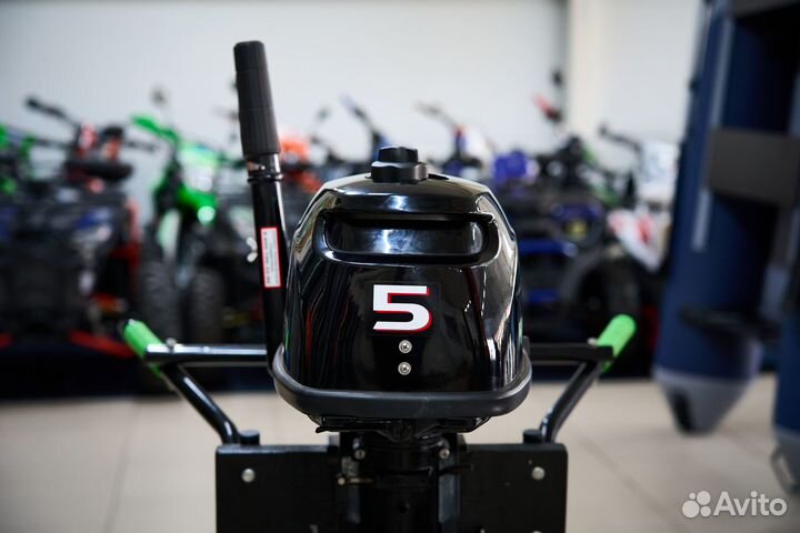 Лодочный мотор Hidea HD5FHS Б/У