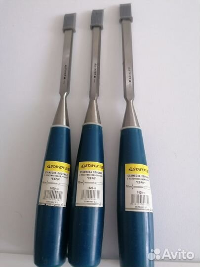 Новые стамески плоские