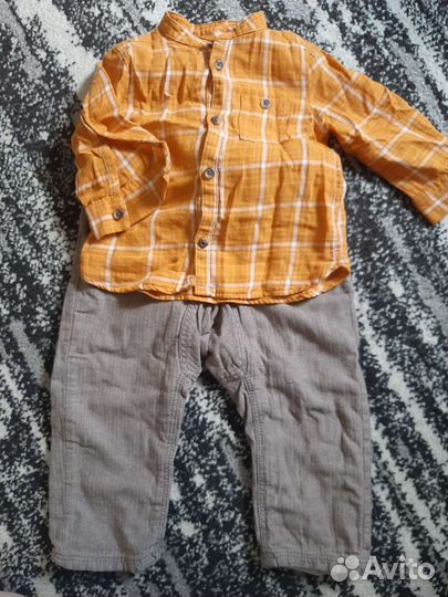 Рубашка с брюками на мальчика