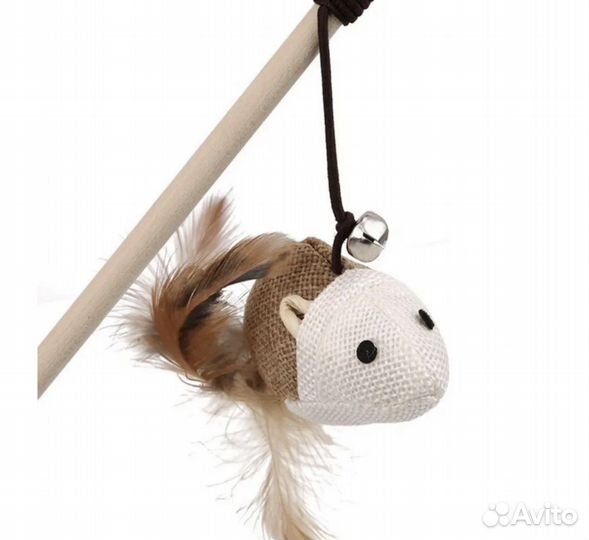 Игрушка для кошек удочка дразнилка