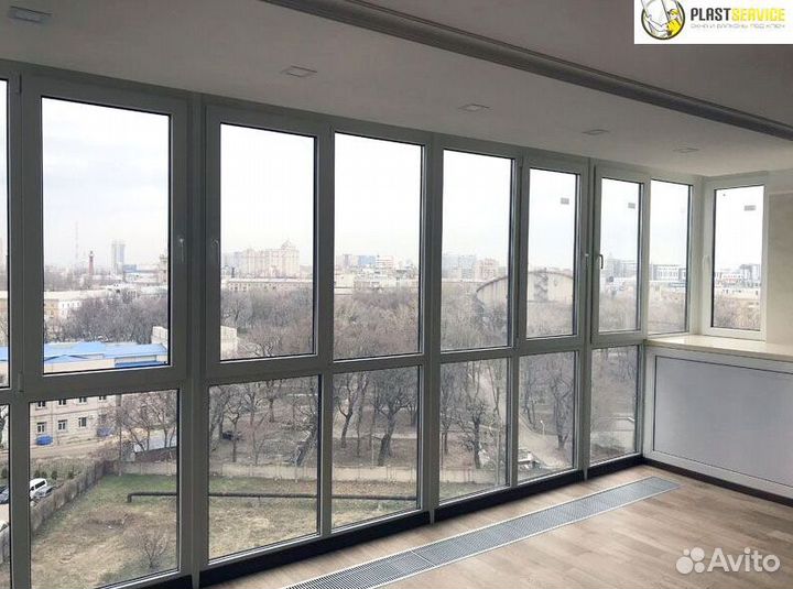 Раздвижные алюминиевые окна, двери, витражи