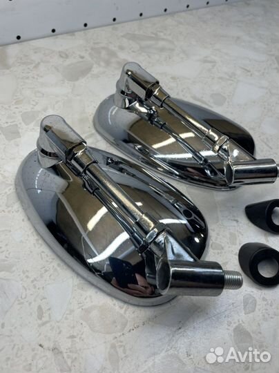 Зеркало заднего вида классика пластик №107