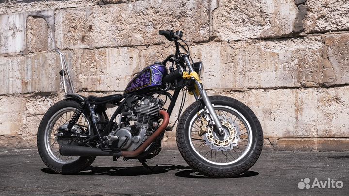 Yamaha sr400 brat bobber custom