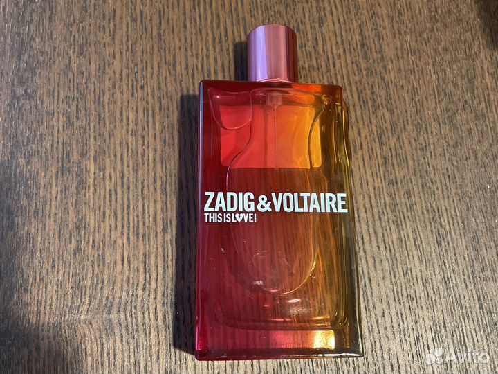Zadig voltaire this is love,girls can оригинал