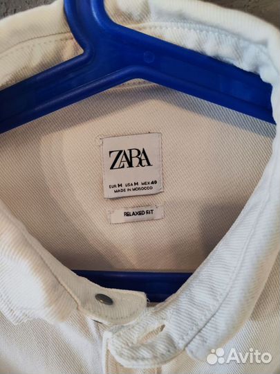 Рубашка Zara белая