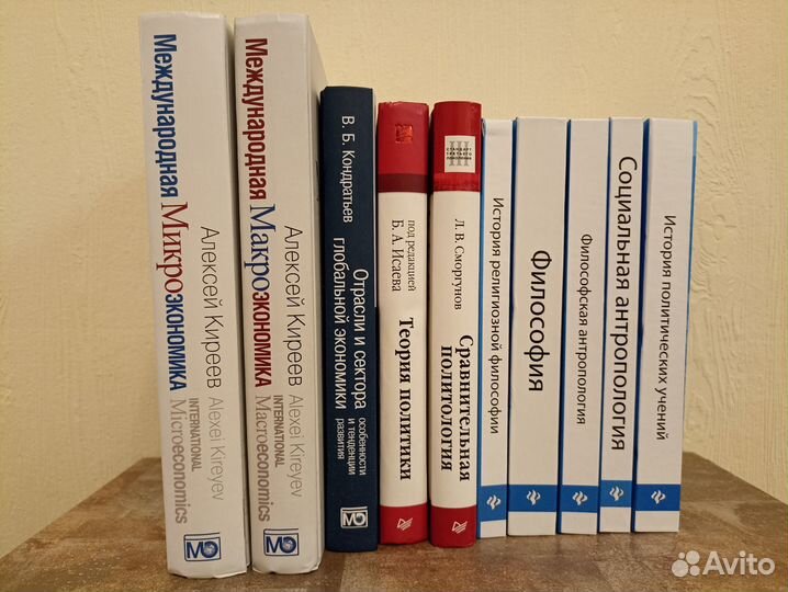 Книги по экономике, политологии и др. наукам