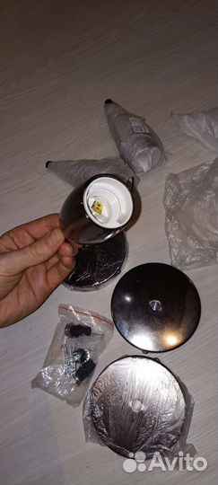 Светильник подвесной лофт на верёвке