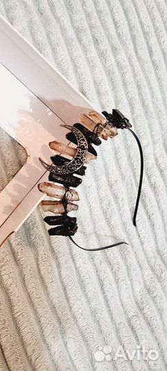 Ободок диадема корона тиара с кристаллами